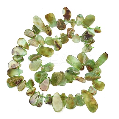 Natural Chrysoprase Beads Strands GG-CBA3D9B-14A-1