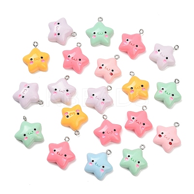 Resin Pendants RESI-I347-03P-1