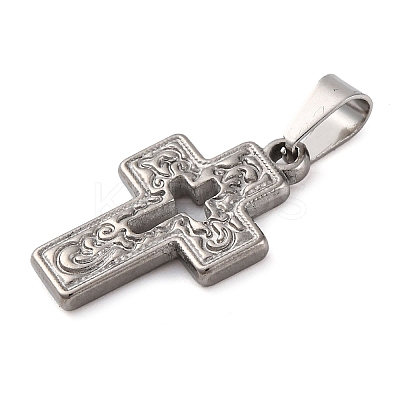 304 Stainless Steel Pendants X-STAS-P241-10P-1