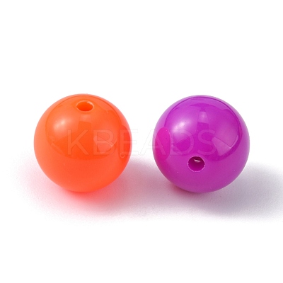 Fluorescent Acrylic Beads MACR-R517-12mm-M-1