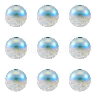 10Pcs Resin Beads PACR-TA0001-33J-1