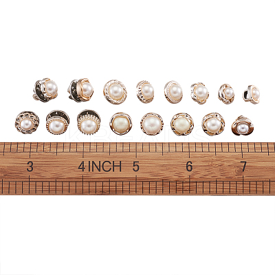 Safety Brooches & 1-Hole Shank Buttons Sets BUTT-TA0001-02-1