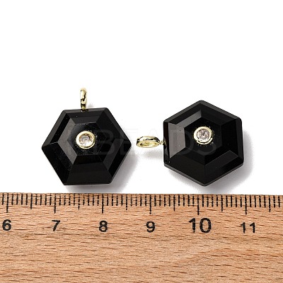 Natural Mixed Stone Pendants G-P588-02G-1
