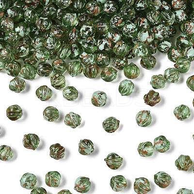 Picasso Transparent Glass Beads SEED-Q039-04E-1