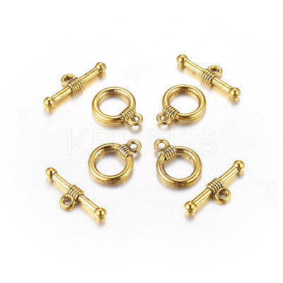 Tibetan Style Alloy Toggle Clasps GLF0034Y-1