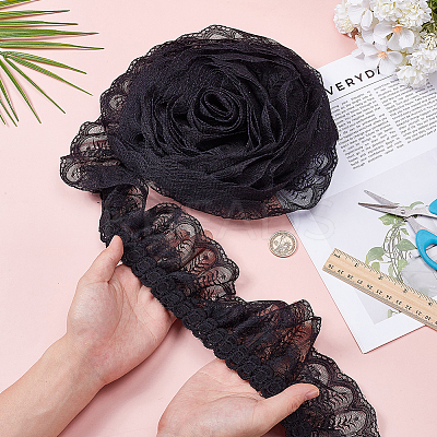 Polyester Silk Lace AJEW-WH0816-141A-1