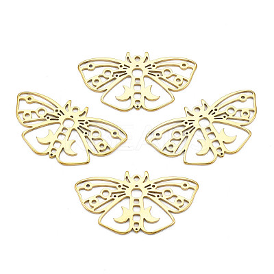 Ion Plating(IP) 201 Stainless Steel Pendants STAS-T063-180G-1