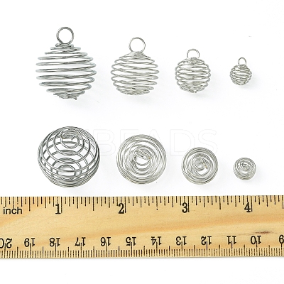 20Pcs 4 Styles Iron Wire Pendants IFIN-FS0001-46P-1