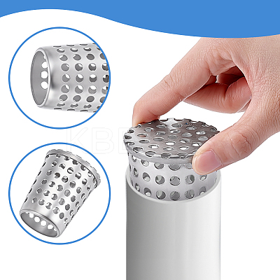 304 Stainless Steel Anti Rats Drain Outlet Filter STAS-WH0051-025C-P-1
