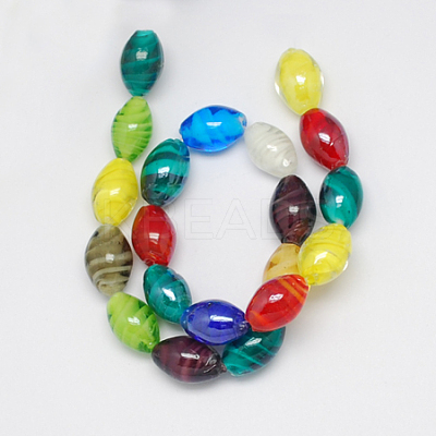Handmade Lampwork Beads X-LAMP-S003-5-1