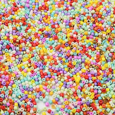 Baking Paint Glass Seed Beads SEED-S042-05B-50-1