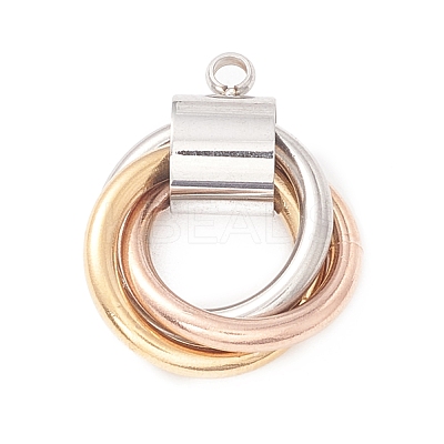 PVD Vacuum Plating 304 Stainless Steel Pendants STAS-A059-01A-1