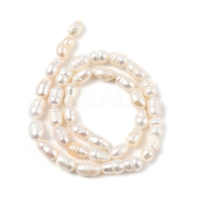 Natural Cultured Freshwater Pearl Beads Strands PEAR-I007-01B-03B-1