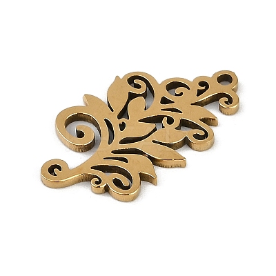 201 Stainless Steel Pendants STAS-Q329-02G-1