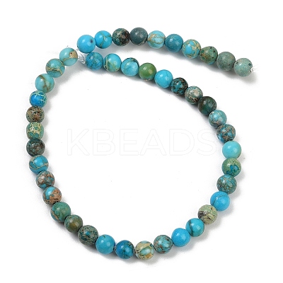Dyed Natural Regalite/Imperial Jasper/Sea Sediment Jasper Beads Strands G-B124-C04-10-1