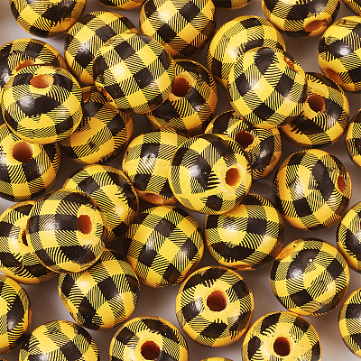 Natural Wooden Beads WOOD-TAC0010-05M-1