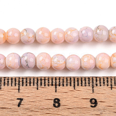 Baking Paint Glass Beads X1-DGLA-N003-4mm-C01-1