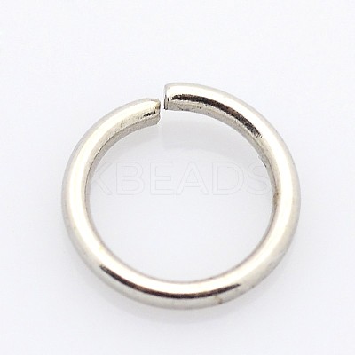 Tarnish Resistant 304 Stainless Steel Open Jump Rings LS-STAS-E067-05-4.5mm-1