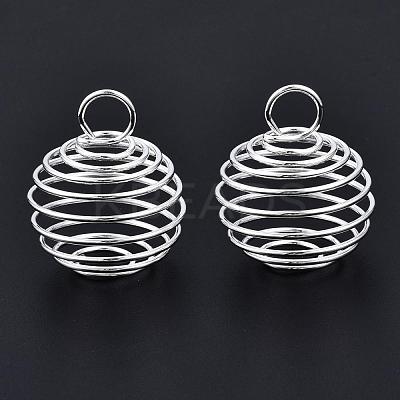 Iron Wire Pendants IFIN-R231-20mm-S-1