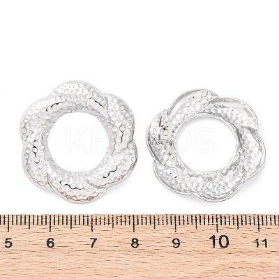 304 Stainless Steel Stud Earrings for Women LS-EJEW-K306-05P-1