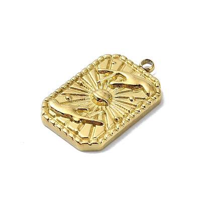 Ion Plating(IP) 304 Stainless Steel Pendants X-STAS-B058-18G-01-1