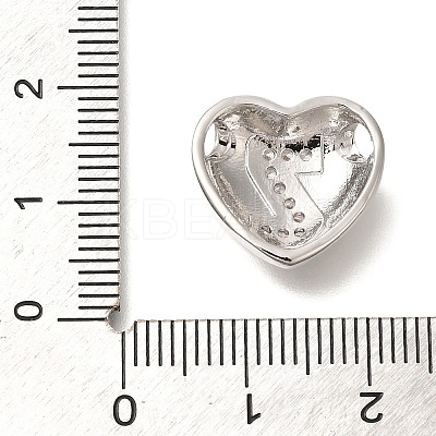 Rack Plating Brass Micro Pave Cubic Zirconia Pendants KK-I722-04P-Z-1