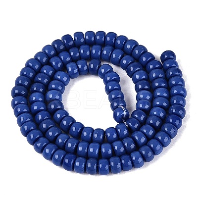 Opaque Glass Beads Strands GLAA-NH0002-B01-C10-1