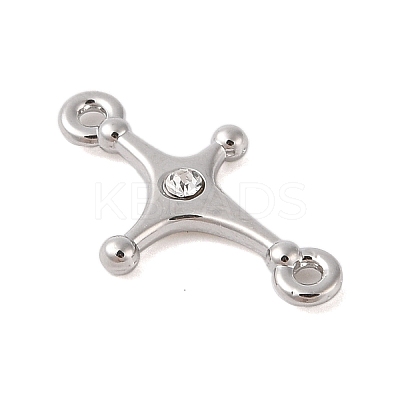 Alloy Crystal Rhinestone Star Links Connector Charms LS-FIND-Z053-05P-1