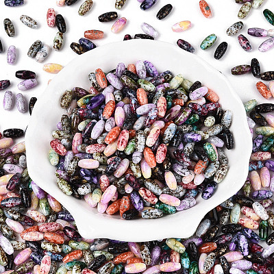 Baking Paint Glass Seed Beads SEED-N008-06-1