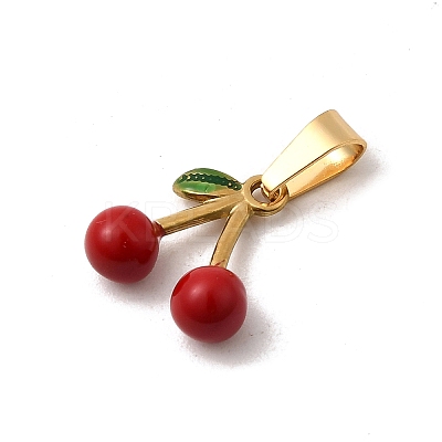 304 Stainless Steel Enamel Charms STAS-Z158-02G-02-1