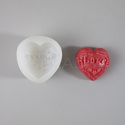 Valentine's Day Heart & Rose DIY Silicone Molds SIL-Z008-02B-1