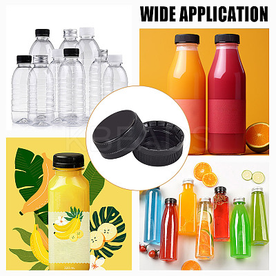 Plastic Bottle Cap SIL-WH0045-61B-1