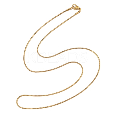 304 Stainless Steel Snake Chains Necklaces STAS-O057-21-1