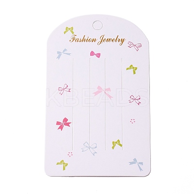 Paper Hair Clip Display Cards CDIS-F005-04A-1