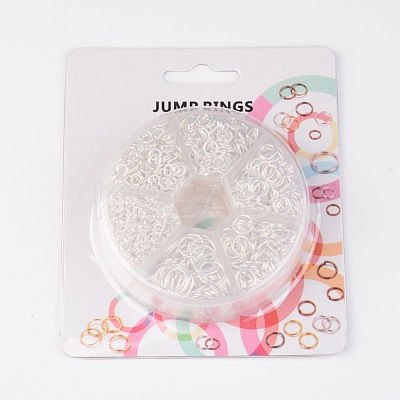 1 Box of Iron Open Jump Rings IFIN-JP0016-01S-1