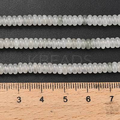 Natural Tianshan Cui Quartzite Beads Strands G-L635-A06-4x2mm-1