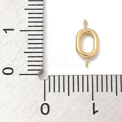 304 Stainless Steel Letter Connector Charms STAS-M108-01G-15-1