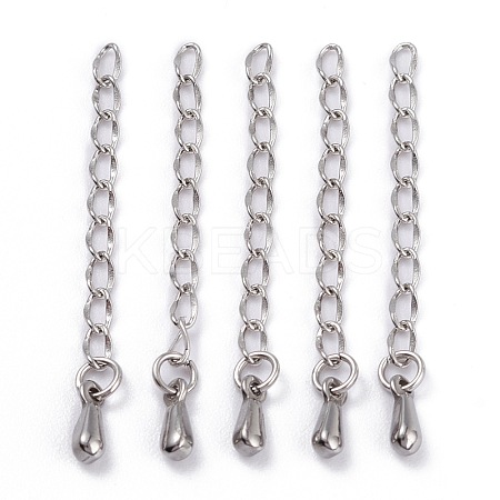 Tarnish Resistant 304 Stainless Steel Chain Extender STAS-L214-03B-1