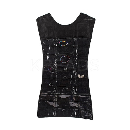 Non-Woven Fabrics Jewelry Hanging Display Bags LS-AJEW-C013-01A-1