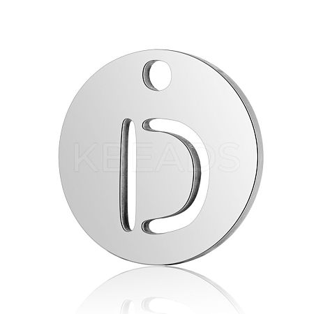 201 Stainless Steel Charms STAS-Q201-T051-D-1