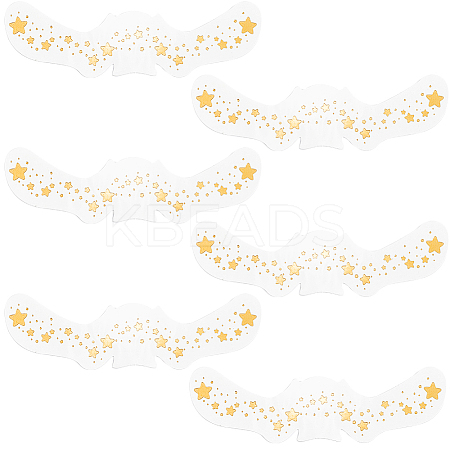 10Pcs Transfer Sticker Proof Removable Temporary Tattoos Stickers DIY-SP0003-65A-07-1