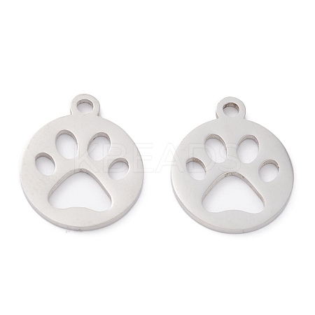 Non-Tarnish 201 Stainless Steel Pendants STAS-D451-19P-1