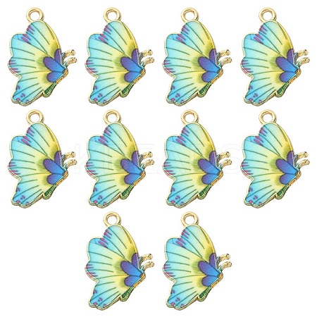 Printed Alloy Pendants FIND-YW0001-70D-1