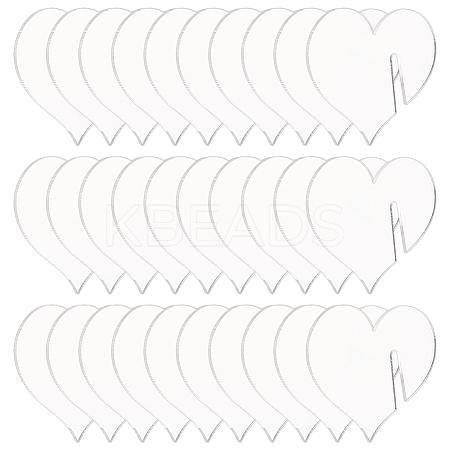 60Pcs Acrylic Wine Glass Charms AJEW-FG0002-22-1