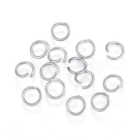Tarnish Resistant 304 Stainless Steel Open Jump Rings LS-A-STAS-F110-05P-1