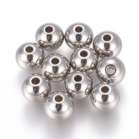 Non-Tarnish 201 Stainless Steel Beads LS-X-STAS-F170-02P-B-1