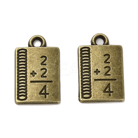 Tibetan Style Alloy Pendants FIND-C043-012AB-1