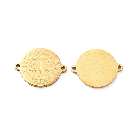 Ion Plating(IP) 304 Stainless Steel Connector Charms STAS-C074-11G-04-1