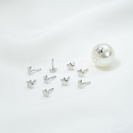 Star Brass Head Pins KK-U051-02P-02-1