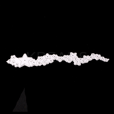 Star Frame Metal Cutting Dies Stencils DIY-WH0050-28-1